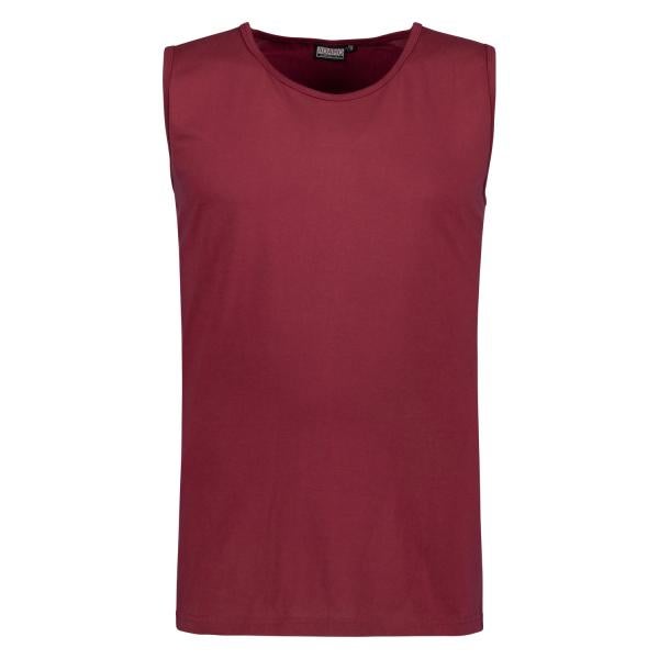 Burgundy sleeveless top