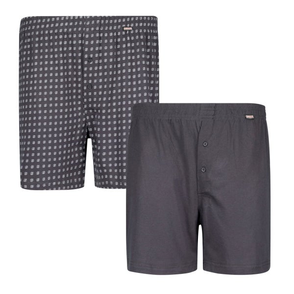 Charcoal BOXER SHORTS 2 PACK