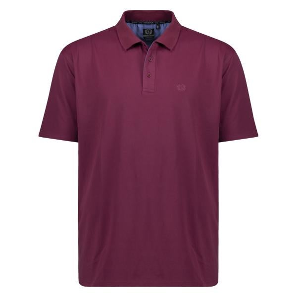 Purple cool effect polo