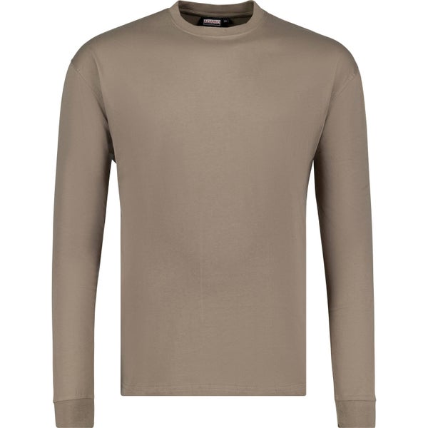 Khaki long sleeve shirt