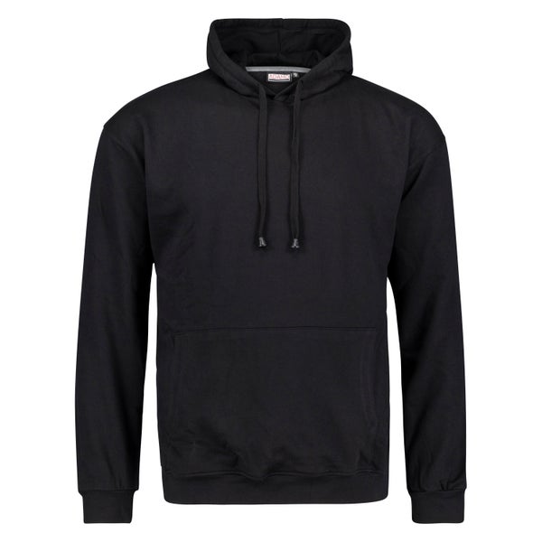BLACK HOODED SWEATER