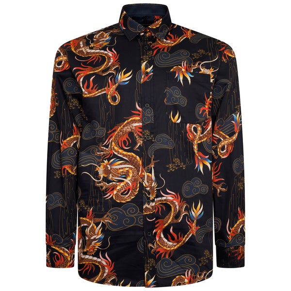 Dragon print shirt