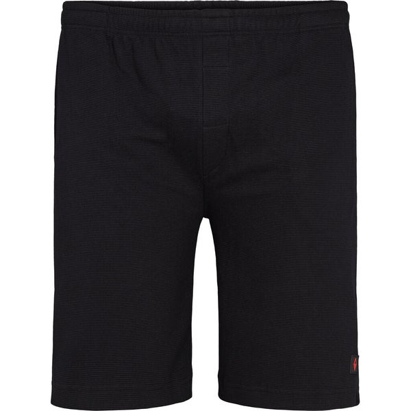 BLACK SWEAT SHORTS