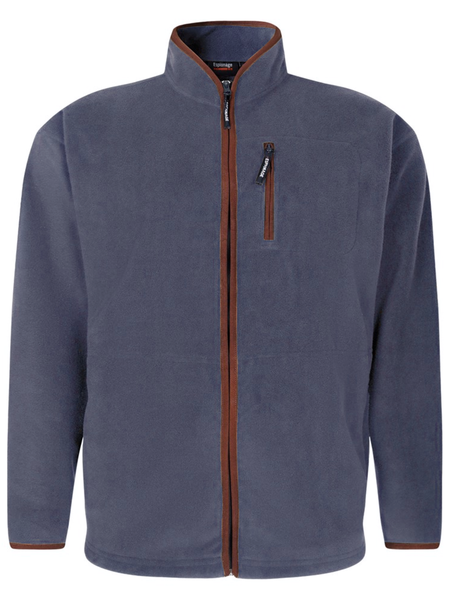 Navy fleece jacket