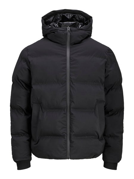 Black puffer jacket