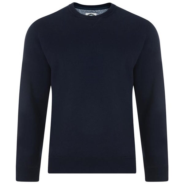 NAVY CREW NECK SWEATSHIRT