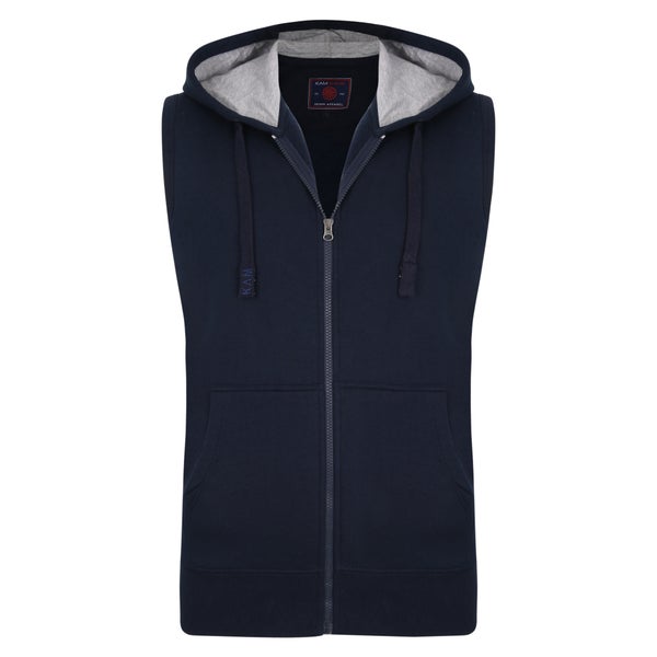 Copy of Chargoal sleeveless hoody