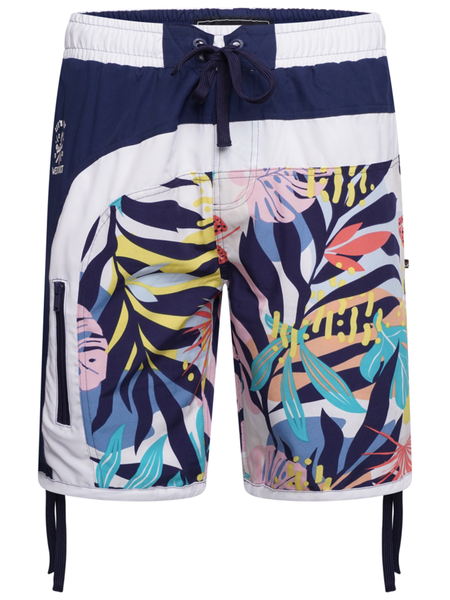 Floral stretch swimmers