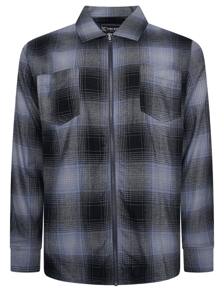 Charcoal flannel shirt
