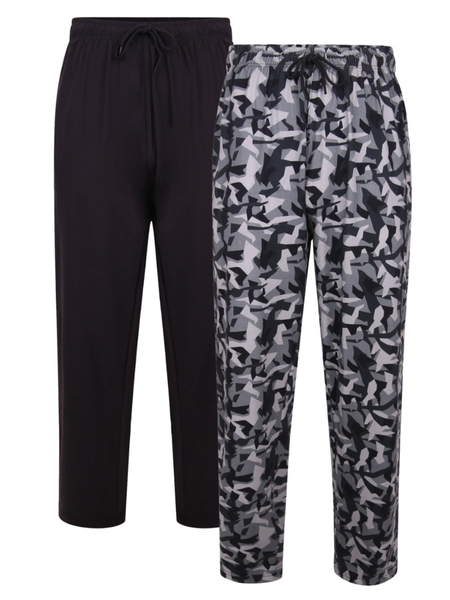 Black lounge trousers 2pcs