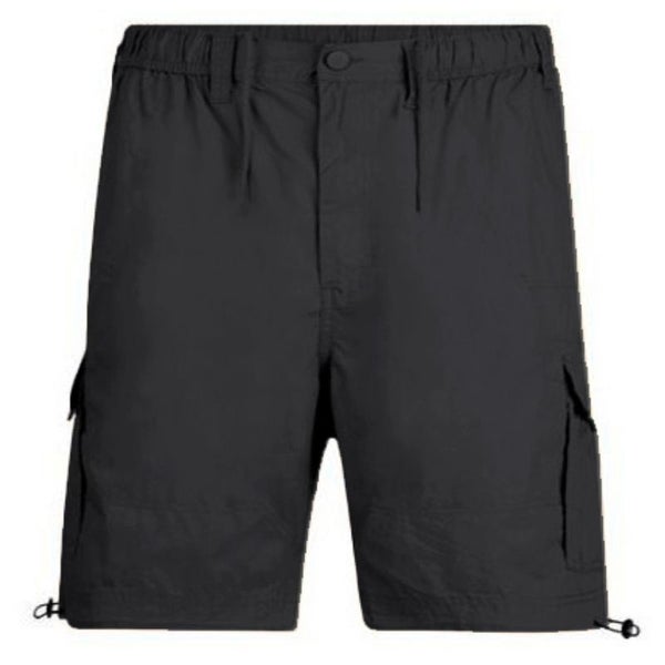 BLACK CARGO SHORTS