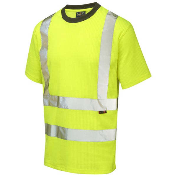 YELLOW HI-VIZ TEE