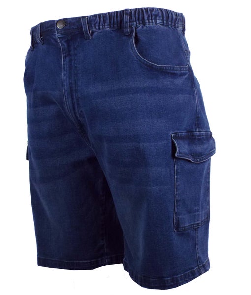 Denim CARGO SHORTS