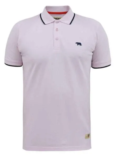 Light pink polo shirt