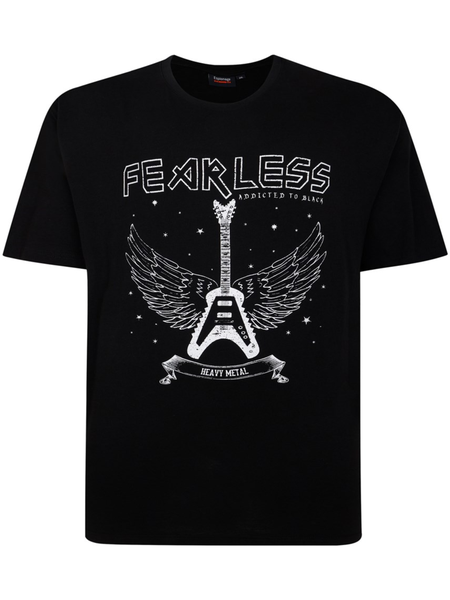 Black heavy metal t-shirt