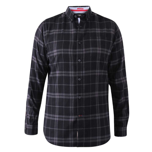 Checked flannel shirt