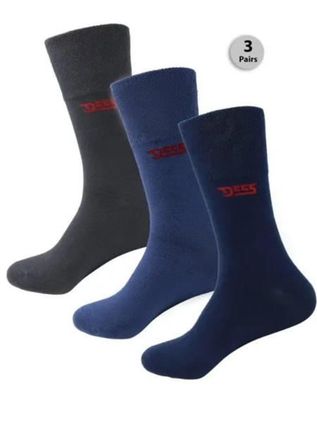 Extra wide socks | 3 pairs | Color mix