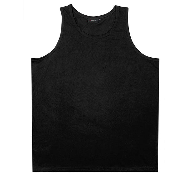 BLACK Sleeveless t-shirt