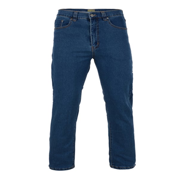 BLUE STRETCH JEANS - REGULAR LEG