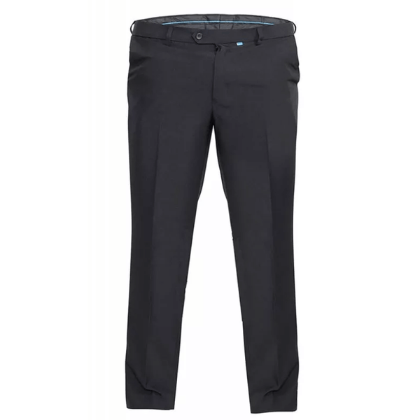 Black adjustable waist smart trouser