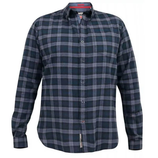 Checked flannel shirt