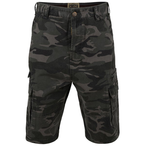 CAMO CARGO SHORTS