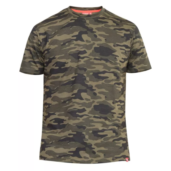 KHAKI CAMOUFLAGE T-SHIRT