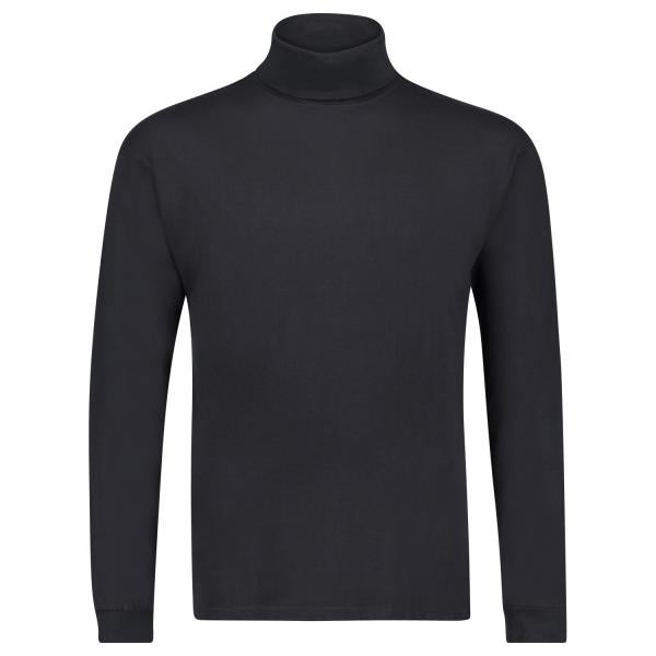 Black turtleneck shirt