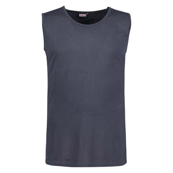 Anthracite sleeveless top