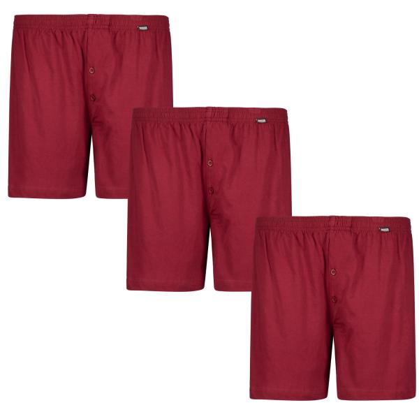 Red boxershorts, 3 pack