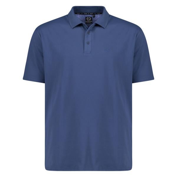 Blue cool effect polo