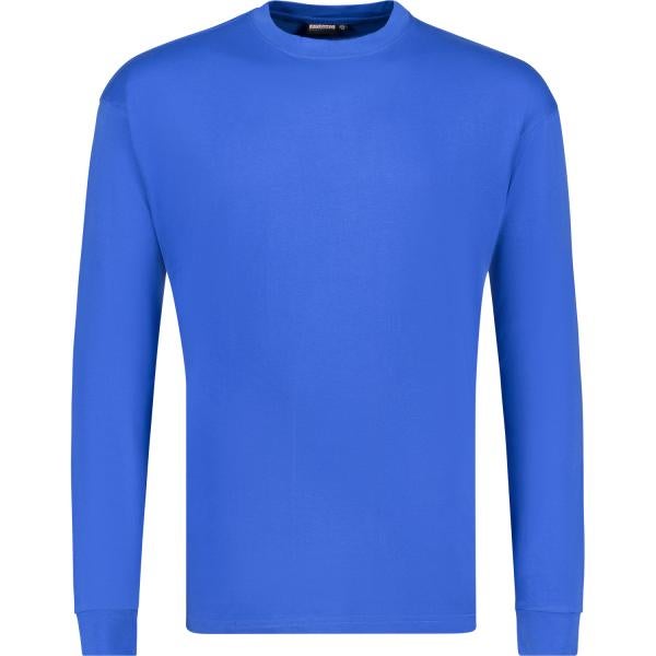 Royal blue long sleeve shirt