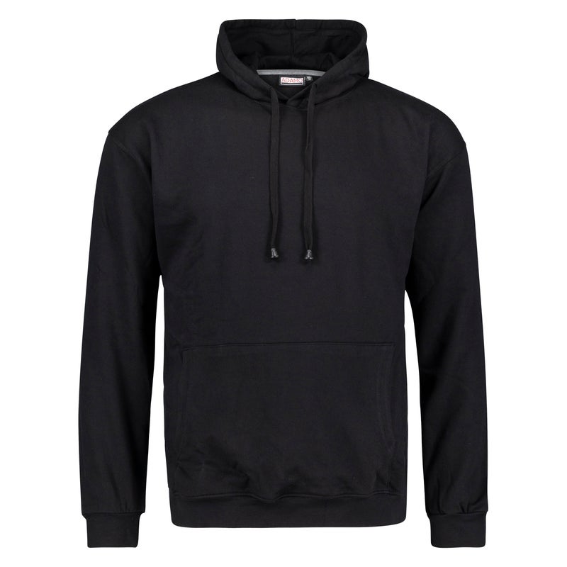 BLACK HOODED SWEATER