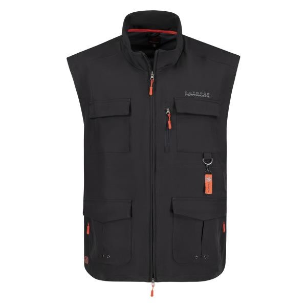 Black multipocket vest