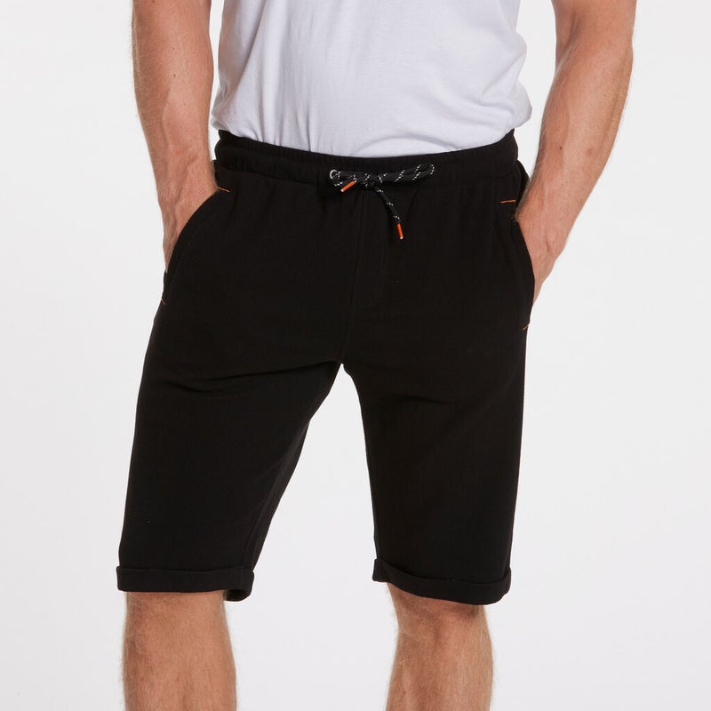 Black sweat shorts