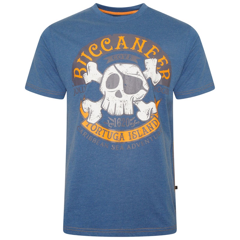 Blue skull t-shirt