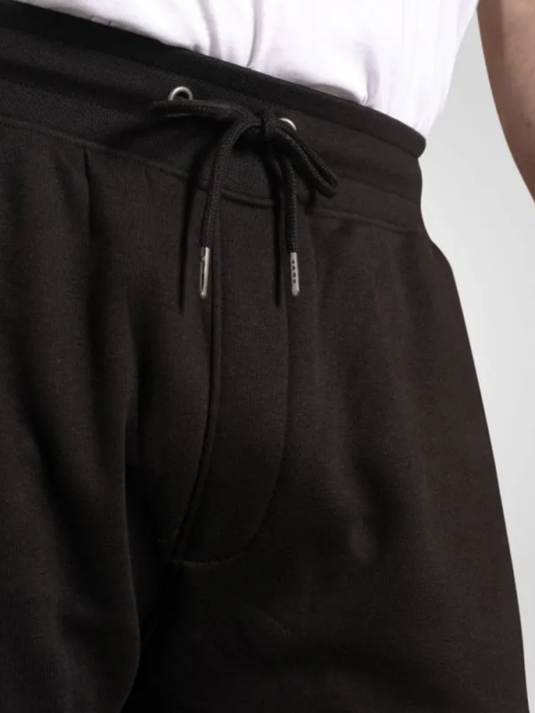 Black cargo pocket joggers