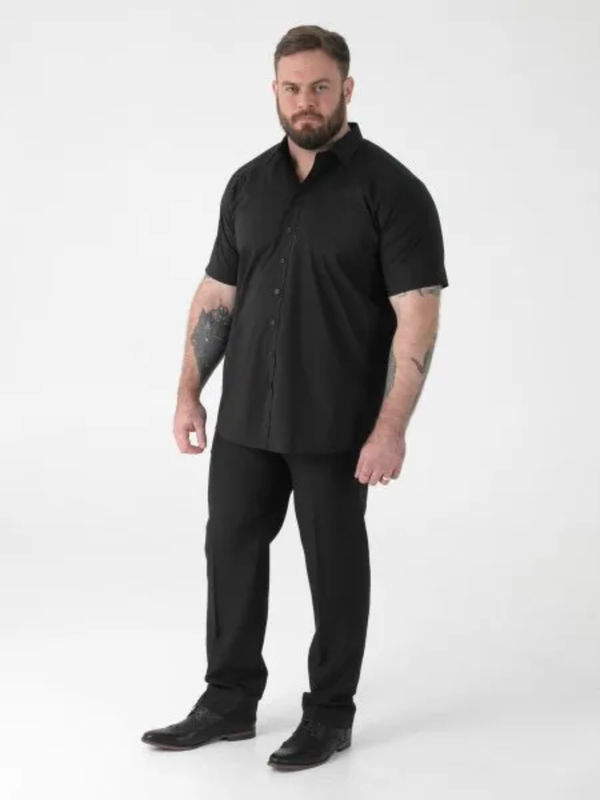 Black stretch shirt