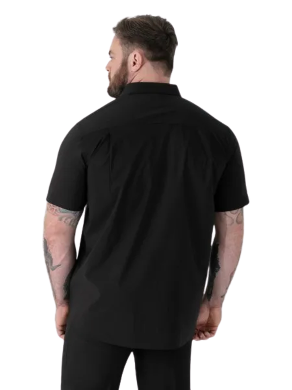 Black stretch shirt