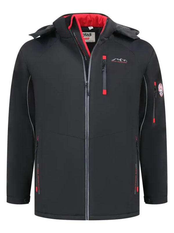 Padded softshelljacket