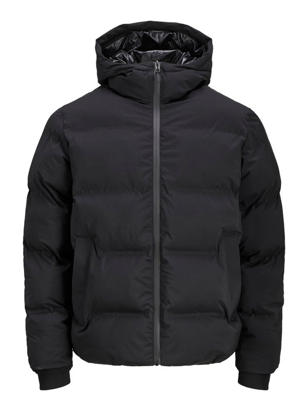 Black puffer jacket