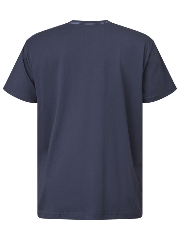 Blue t-shirt w/ print