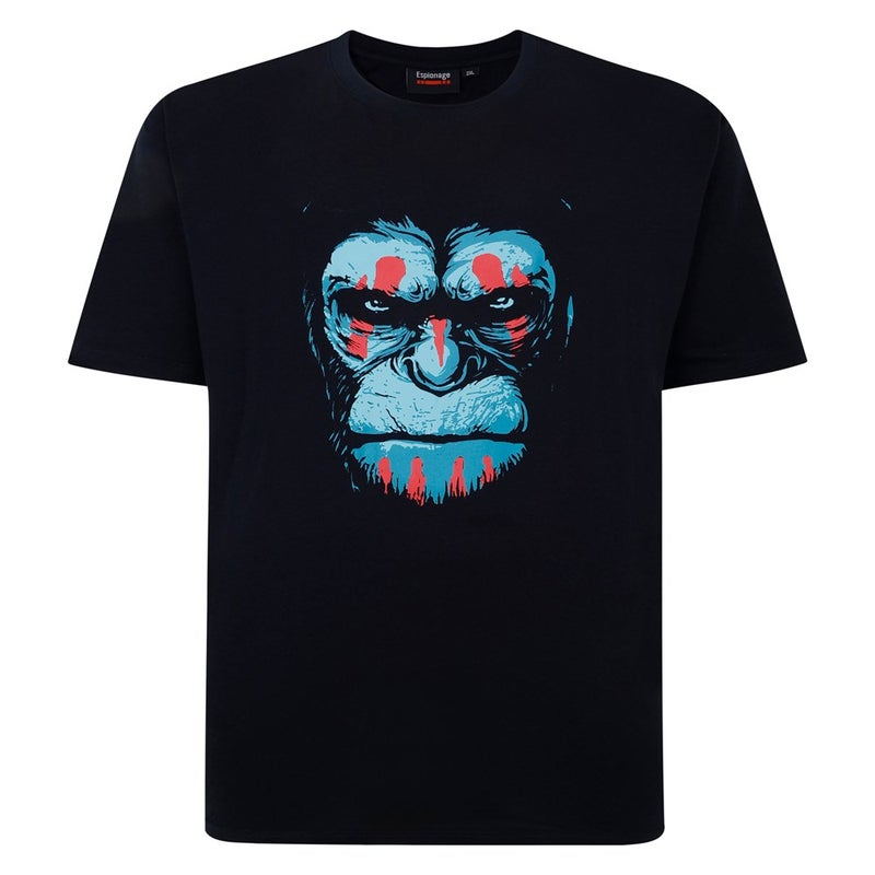 Navy ape t-shirt