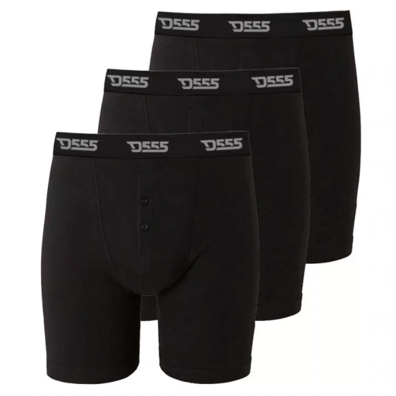 Black boxer shorts 3 pcs