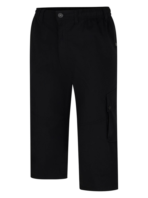 Black stretch capripants