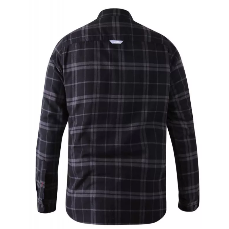 Checked flannel shirt