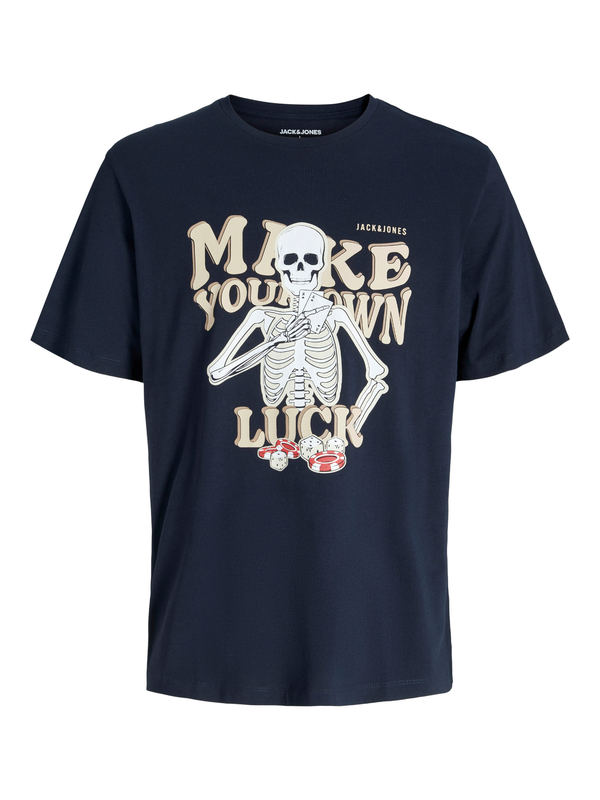 Blue skeleton t-shirt