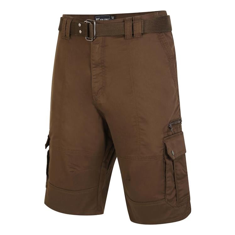 Khaki STRETCH CARGOSHORTS