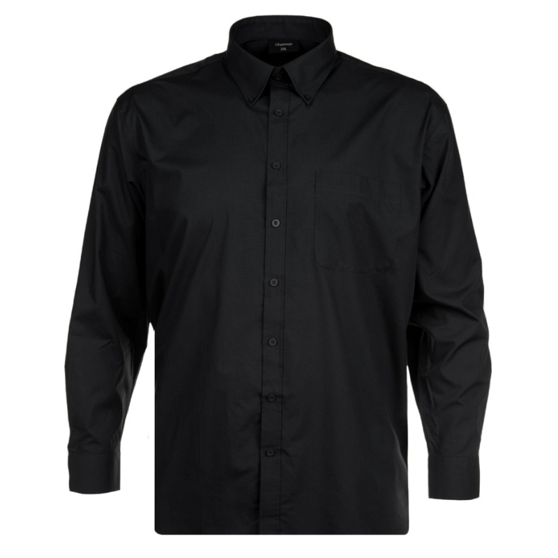 Black button down shirt