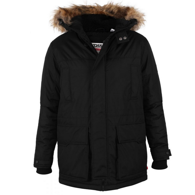 Black parka
